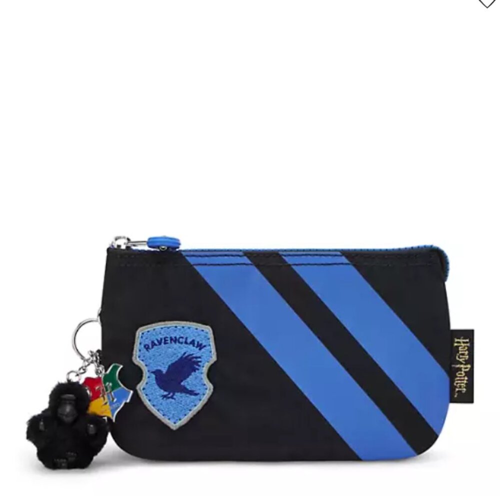 NWT Kipling Creativity Large Harry Potter Pouch Ravenclaw